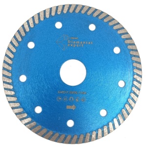 Disc DiamantatExpert pt. Gresie ft. dura portelanata, Granit - Turbo 115x22.2 (mm) Premium - DXDY.3956.115 - Img 2