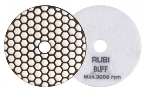 Dischete diamantate pt. polisat marmura, granit, piatra 100mm, #BUFF - RUBI-62977 - Img 2