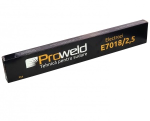 Electrozi bazici 2.5mm ProWELD E7018, 1kg