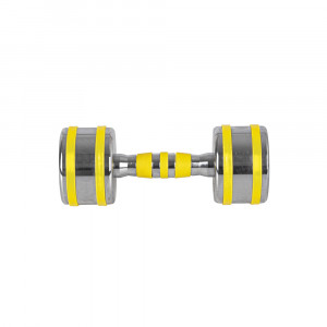 Gantera Cromata inSPORTline Yellsteel 6 kg - Img 2