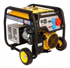 Generator de curent trifazat Stager FD 10000E3, open-frame 8kW, benzina, pornire electrica - Img 5