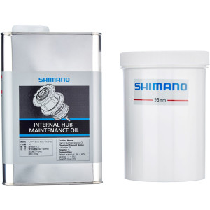 Kit SHIMANO Mentenanta Butuci Canistra 1 L + Recipient - Img 2