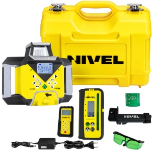 Nivela laser rotativa Nivel System NL740G Digital stadie LS24 Trepied SJJ1 - Img 2
