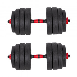 Set Haltera si Gantere Ciment inSPORTline CEMBER 40KG