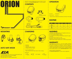 Stop Spate cu Acumulator MOON ORION 50 Lumeni USB - Img 8