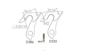 Ureche Cadru PILO D533 Cannondale - Img 2