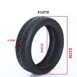 Anvelopa Trotineta CST 8 1/2x2 (50/75-6.1) Negru C-9361 4PR