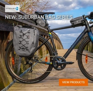 Bagaj Spate M-WAVE "Suburban" Gri - Img 2