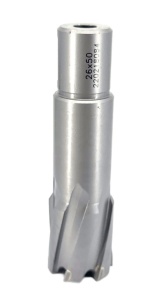 Carota pt. otel din carbura de tungsten, ∅26mm, h=50mm, cu prindere Weldon - DXDY.P-TCT-50.26.W
