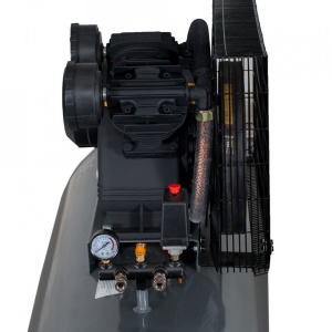 Compresor aer, 370L, 8bar, 600L/min, trifazat, angrenare curea Stager HMV0.6/370