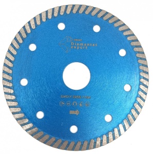 Disc Diamantat pt. Gresie ft. dura portelanata, Granit - Turbo 150x25.4 (mm) Premium - DXDY.3956.150