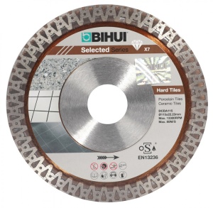 Disc Diamantat pt. Placi dure, Portelan dur, Placi ceramice 115x22.2 (mm) Super Premium - BIHUI-DCDA115 - Img 3