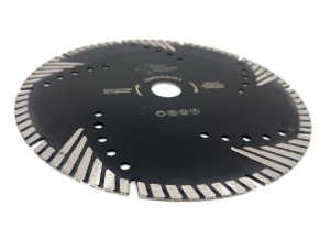 Disc diamantat TURBO Premium pentru Granit, Marmura, Piatra 230x25,4 (mm) - Triangle Protect - DXDY.2287.230.25 - Img 3