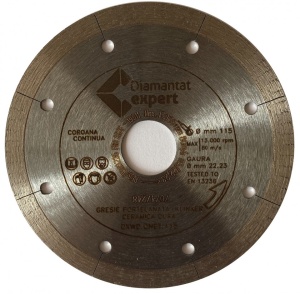 Disc DiamantatExpert pt. Portelan dur, ceramica dura - Ultra Long Life 125x22.2 (mm) Ultra Premium - DXWD.QNBT.125 - Img 2