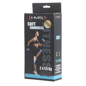 Gantere aerobic HMS CM07 2x1.5kg Verde - Img 4