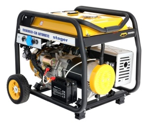 Generator curent dual 230V/400V, 8.5kW, benzina, conector ATS, Stager FD 10000ER-E3R Automatic - Img 4