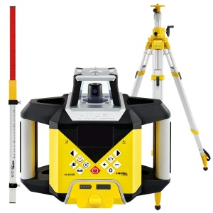 Nivela laser rotativa Nivel System NL620R DIGITAL + trepied SJJ32 + stadie LS35