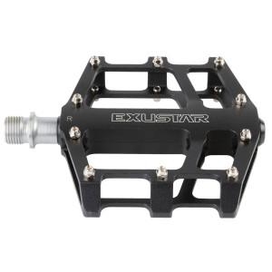 Pedale Aluminiu BMX EXUSTAR E-PB525-Negru