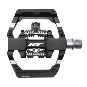 Pedale Duble HT D1 Negru - Img 4