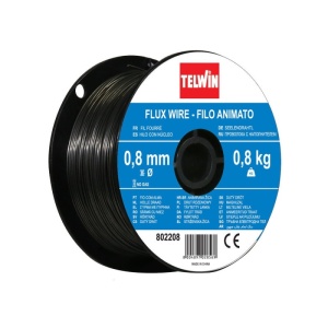 Sarma sudura cu flux Telwin 0.8 mm rola 0.8 kg - pentru sudura fara gaz - Img 2