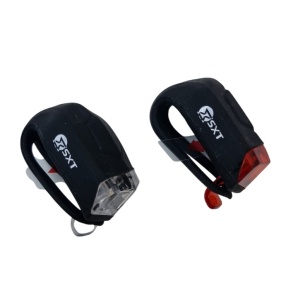 Set Flash cu Baterii SXT (silicone) Negru - Img 3