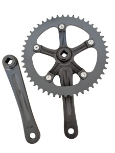 Angrenaj Pedalier SXT 48 T Negru Aluminiu/Metal - Img 2