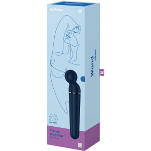 Aparat masaj pentru tot corpul Satisfyer Planet Wand-er Albastru - Img 5