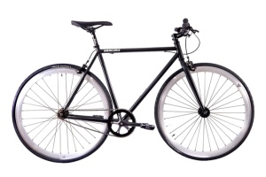 Bicicleta single speed SXT MERCURIS 97 Black - Silver L - 580 mm