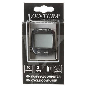 Bike Computer VENTURA "X" 10 Functii Negru - Img 2