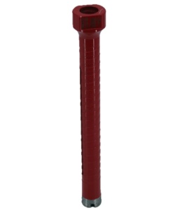 Carota diamantata Super PREMIUM ø20mm x 180mm x M16 pentru gaurire Beton armat, Zidarie, Granit - DXQZ.REDCORE.20 - Img 2