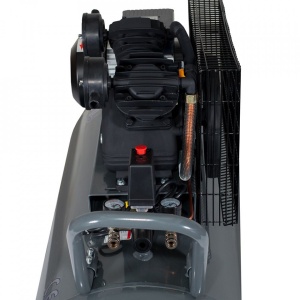 Compresor aer, 250L, 8bar, 324L/min, monofazat, angrenare curea Stager HMV0.25/250 - Img 3