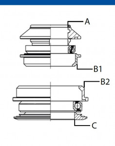 Cuveti Semi Integrati M-WAVE ZS44/56 LB - Img 3