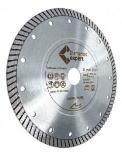Disc DiamantatExpert pt. Piatra dura, Granit dur 200x25.4 (mm) Ultra Premium - DXWD.GC1.200.25 - Img 3