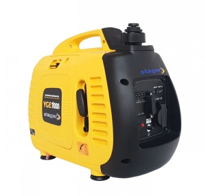 Generator de curent digital inverter monofazat Stager YGE1000i, 0.9kW, benzina, pornire la sfoara - Img 3