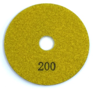 Paduri / dischete diamantate pt. slefuire uscata #200 125mm Super Premium - DXDH.24007.125.0200