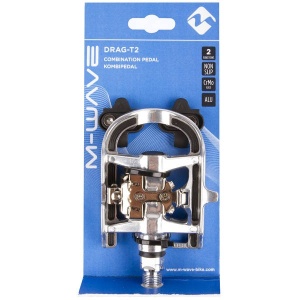 Pedale Aluminiu Duble M-WAVE DRAG-T2