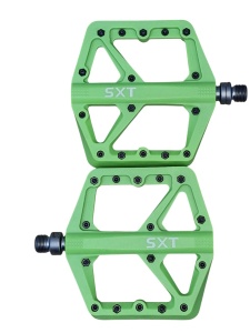 Pedale SXT N-13 Nylon-Fiber Verde Neon