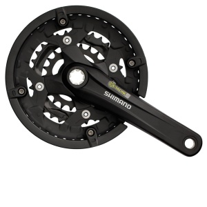 Angrenaj Pedalier SHIMANO Alivio 3 x 9V Octalink 22-32-44T 175 mm - Img 2