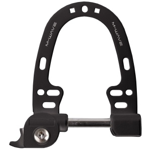 Antifurt Cadru si Furca M-WAVE BOOSTER 2in1 Negru