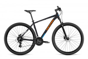 Bicicleta DEMA 27.5" P.3 dark gray-orange L-19" 2 x 8