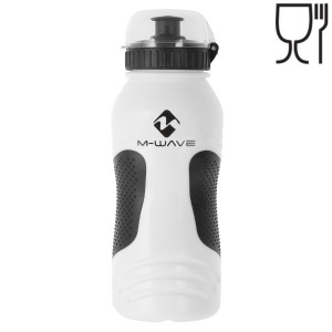 Bidon Plastic M-WAVE PBO 600-NS Alb