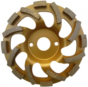 Cupa diamantata "ventilator" - Beton & Abrazive 175x22.2mm Premium - DXDH.4412.175