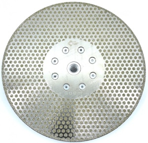 Disc DiamantatExpert Galvanizat pt. taiere si slefuire - Marmura, Gresie, Piatra 230xM14 (mm) Premium - DXDY.CNG-MC.230.M14