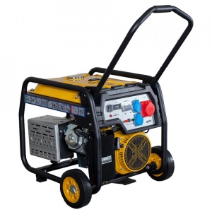 Generator de curent trifazat Stager FD 10000E3, open-frame 8kW, benzina, pornire electrica