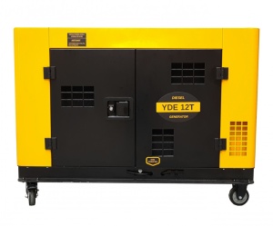 Generator insonorizat Stager YDE12T, diesel, monofazat 10kW, 37A, 3000rpm - Img 4