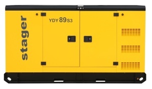 Generator insonorizat Stager YDY89S3, diesel, trifazat 80kVA, 115A, 1500rpm - Img 8