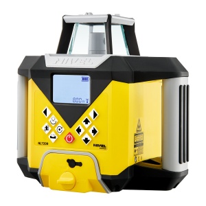 Nivela laser rotativa rosu Nivel System NL720R Digital trepied SJJ32 stadie LS35 - Img 3