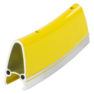 Roata Spate pentru biciclete Single Speed/Fixie SXT 700-32H 40 mm Galben - Img 3