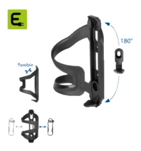Suport Bidon Plastic M-WAVE BC VARIO Incarcare Laterala - Img 7