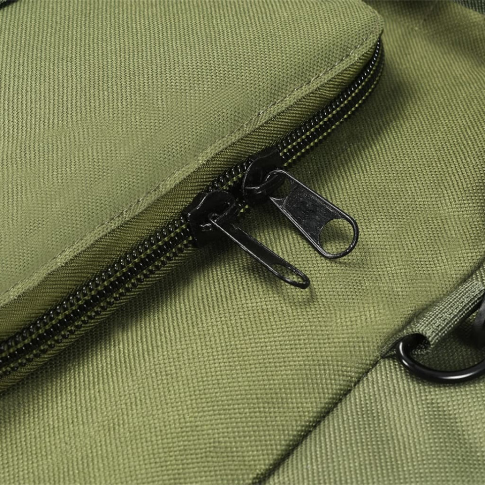 Geantă 3-în-1 în stil army, 120 L, Verde măsliniu
